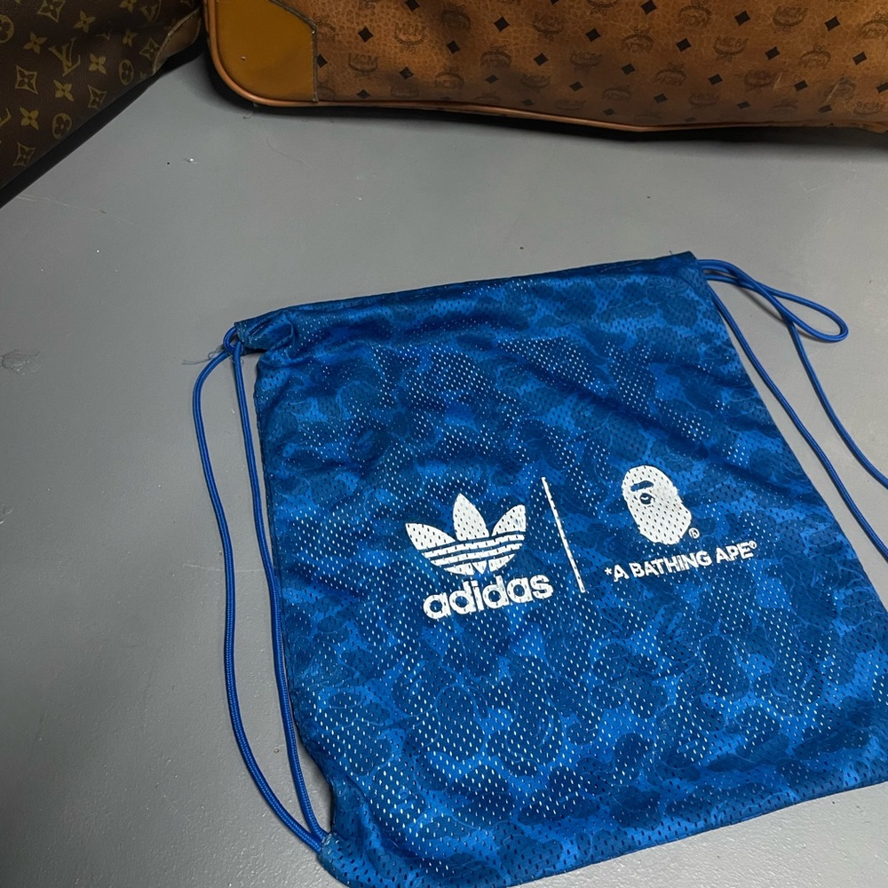 Rare 2005 A bathing ape dust bag/gym bag New